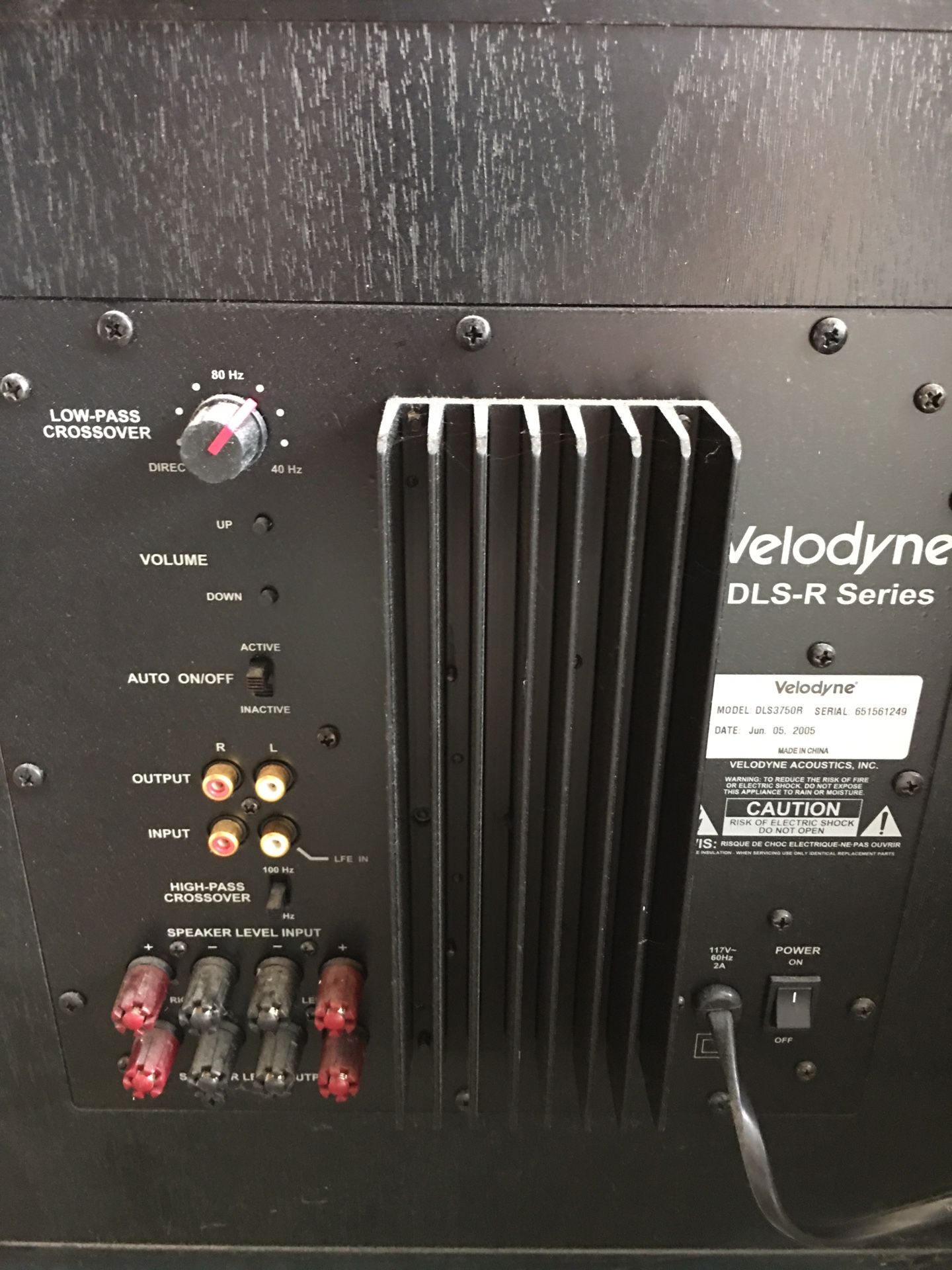 Velodyne DLS Subwoofer for Sale in San Gabriel, CA OfferUp