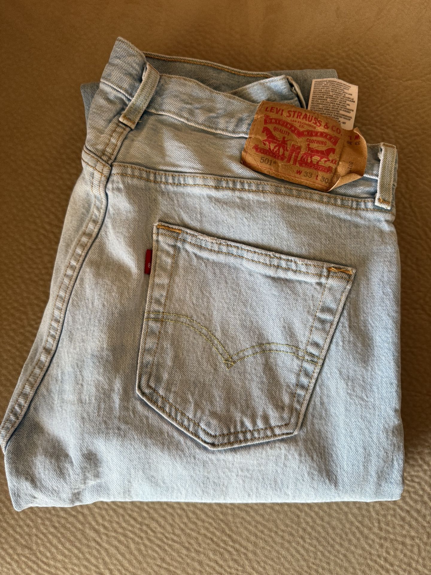 Men's Levis Jeans 501 W33 L30