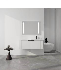 Brand new 48” sink combo modern floating vanity already assembled