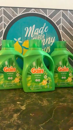 Gain Original Liquid Laundry Detergent 3-Pack