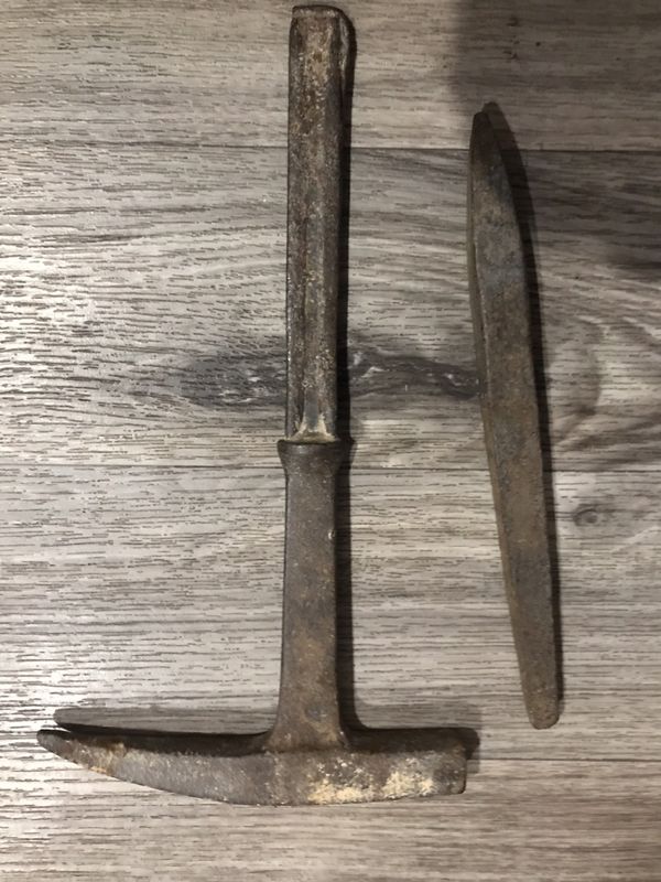 Antique Collectible Prospector hammer and rock pick. for Sale in Fresno ...