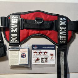 Service dog Vest Size M