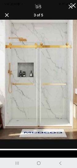 Shower door and tubdoor