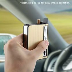 USB RechargableCigaretteLighter/Dispenser w/flashlight