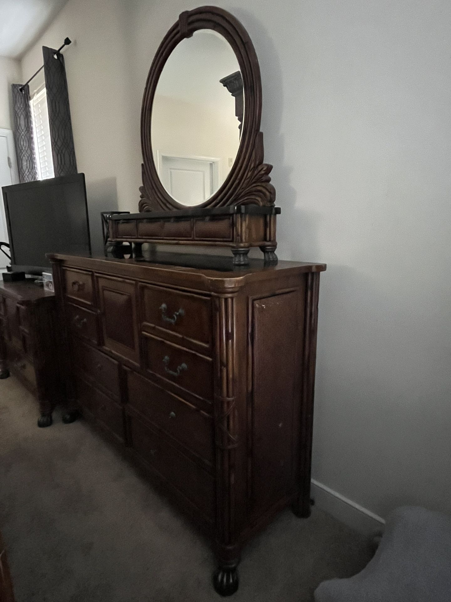Solid Wood Bedroom Set-willing To Negotiate Price