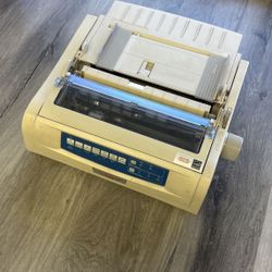 OKI Microline 420 9 Pin printer. Dot Matrix. DMV Dealership Office