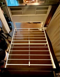 White Metal Bed Frame