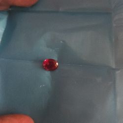 Raw Gem STONE, Ruby (Lab Grown) 