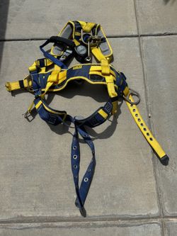 Sala Delta Positioning Harness With Belt & FallTech 9’ SRD