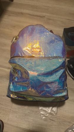 HOLOGRAPHIC STATEMENT BACKPACK 💎