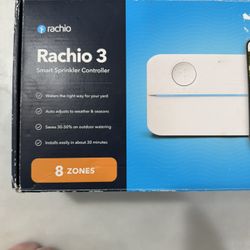  Rachio WiFi Smart Sprinkler Controller (8-Zone Irrigation Remote Control) 