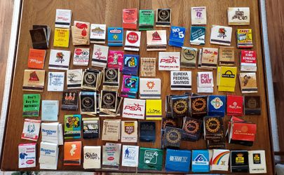 Old Match books