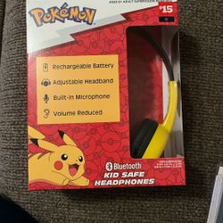 Pokemon Kids Headphones