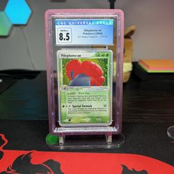 Vileplume EX Hidden Legends CGC 8.5