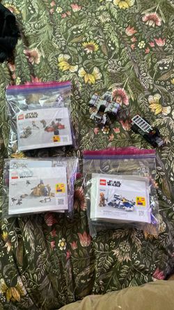 Lego sets opened W/O mini figures