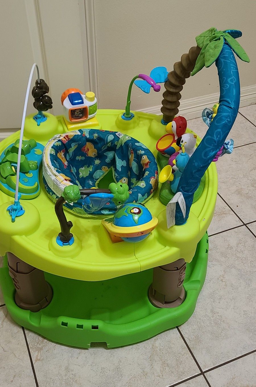 Evenflo exersaucer triple fun bouncer deals