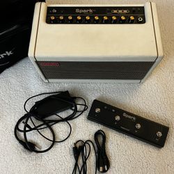 Positive Grid Spark 40-Watt Combo Practice Guitar Amplifier Electric Bass and Acoustic.