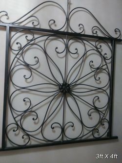 Wrought Iron Wall Decor