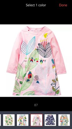 2017 New Pattern Girls Dress