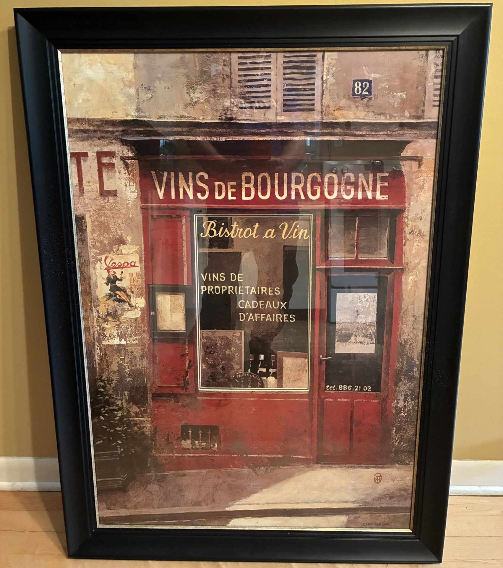 32x44 French Bistro Print