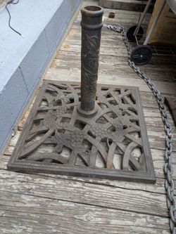 Umbrella Stand Cast Iron