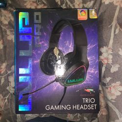 Trio gaming headsets