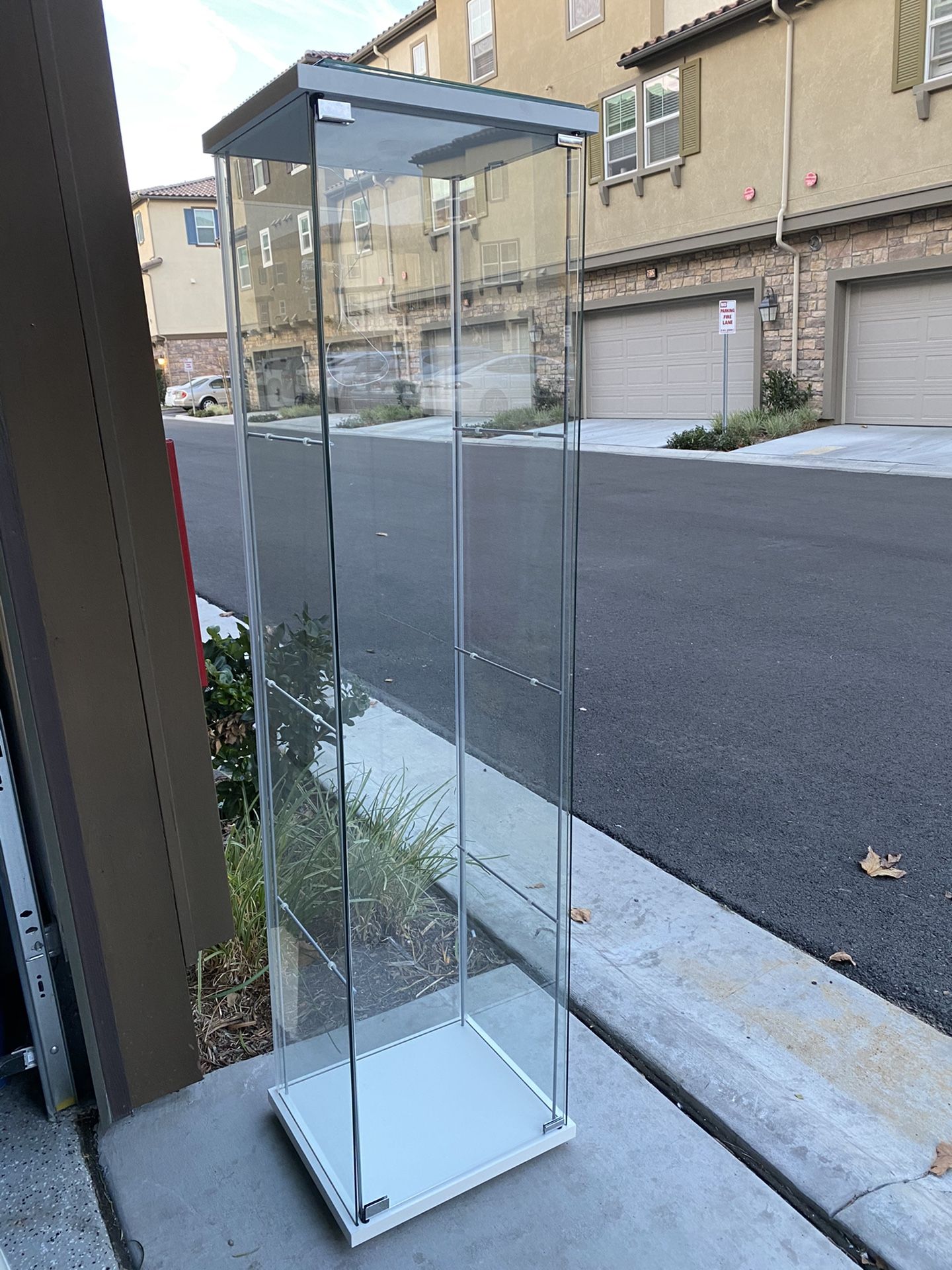 Glass Shelve storage cabinet