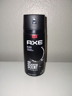 AXE Black  (Frozen Pear & Cedarwood) Fresh 48 Hour DEODORANT BODY SPRAY - 4oz