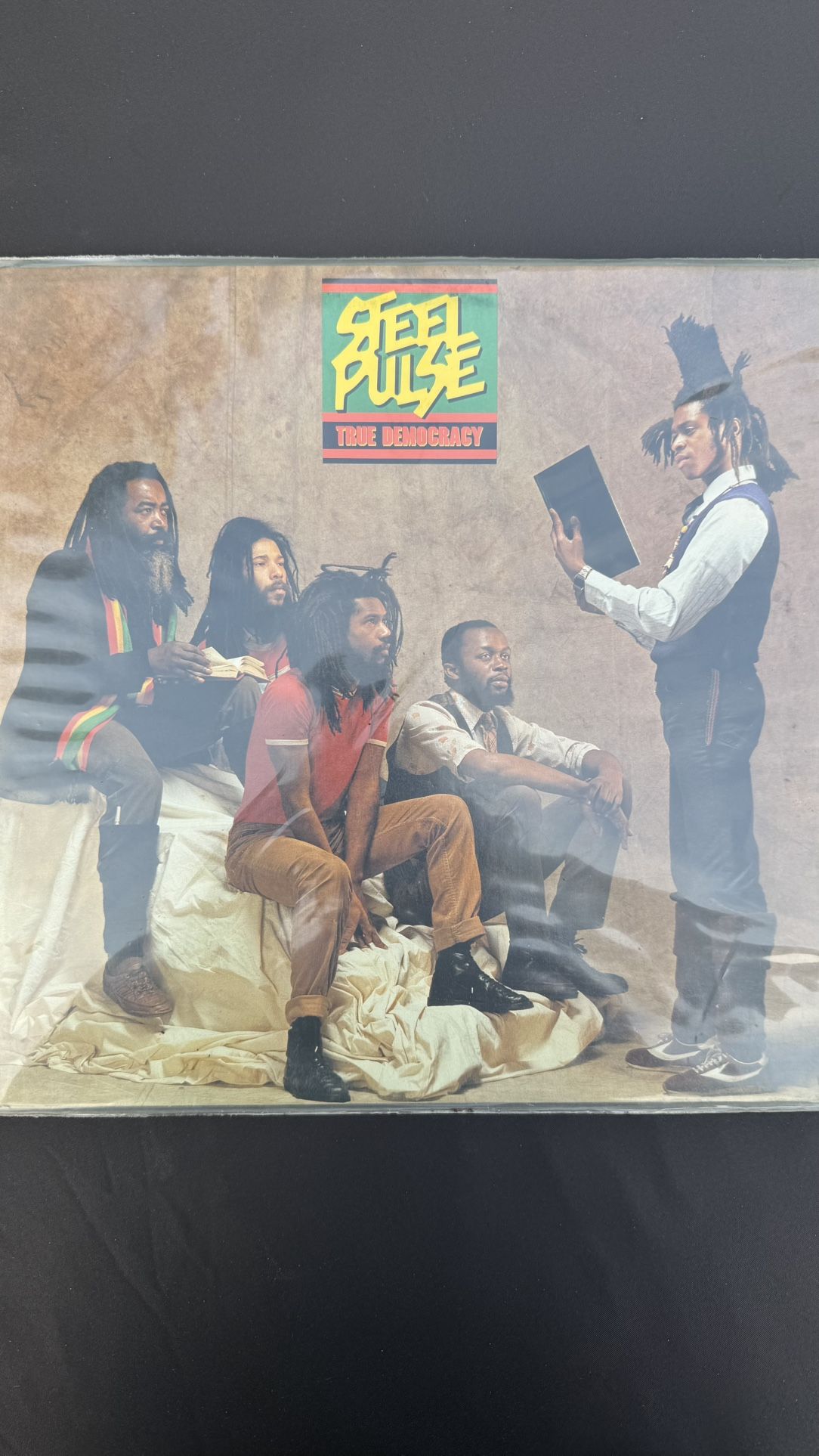 Steel Pulse – True Democracy LP Vinyl Record – 1982 Original Elektra – EXCELLENT Condition