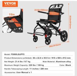 silla ultraligera de aleación de aluminio,