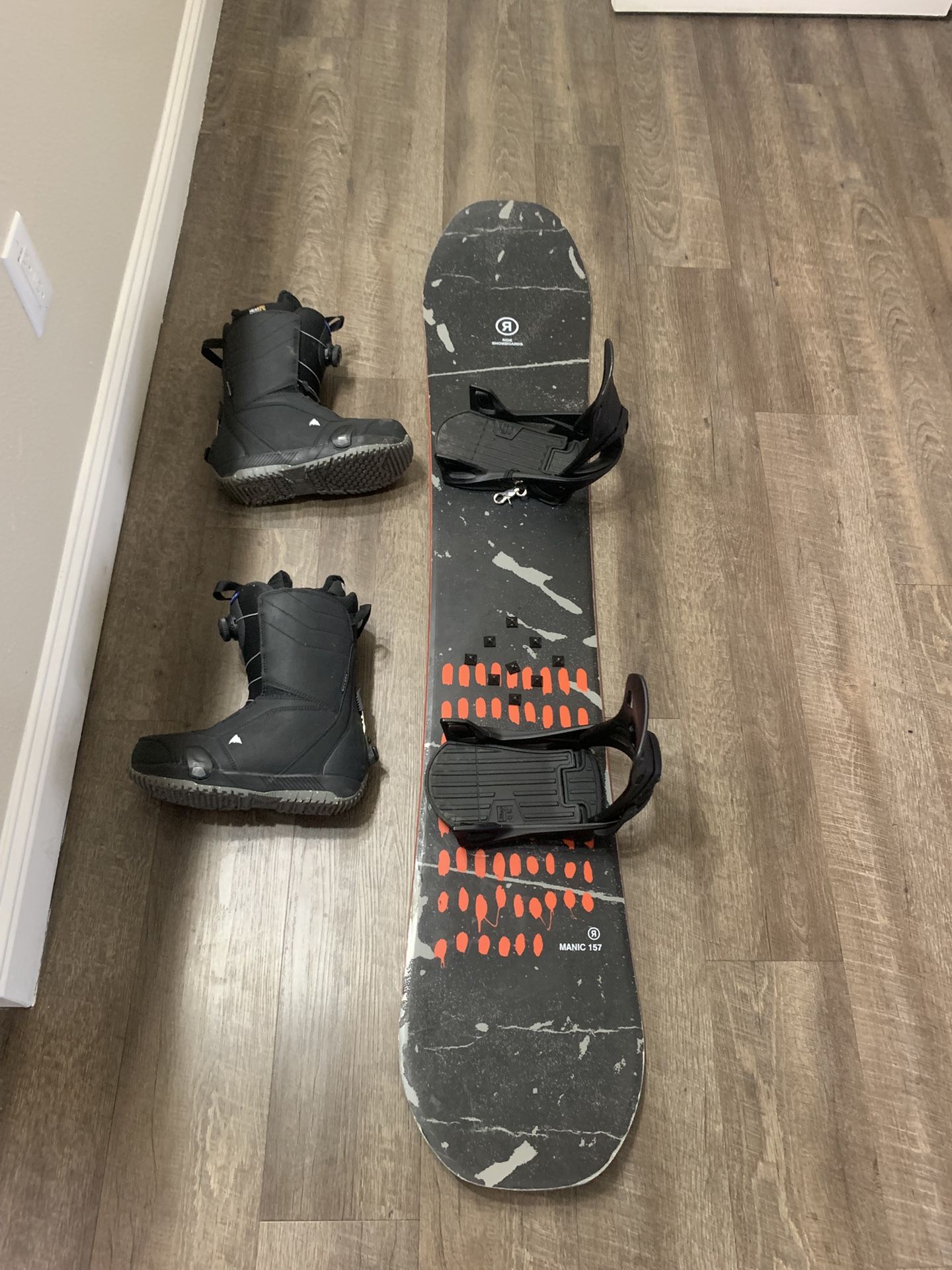 Ride Manic Snowboard Size 157