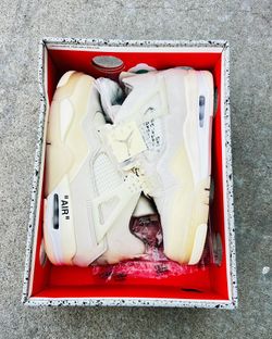 Jordan 4 Retro Off-White Sail (Women's) - CV9388-100 - US - Women Size 11.5 Brand New in box
