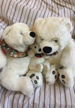 Teddy bear family set 3