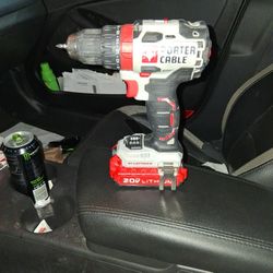 Porter Cable Cordless drill With Battery