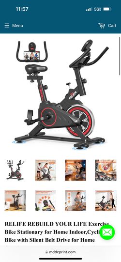 Exercise Bicycle New Assembled