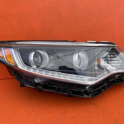 2016 2017 2018 KIA OPTIMA RIGHT PASSENGER SIDE LED DRL HALOGEN HEADLIGHT OEM
