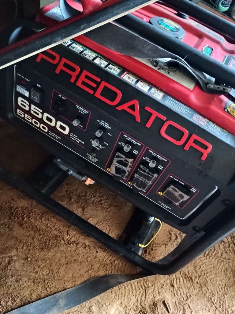 6500 Watt Predator Generator