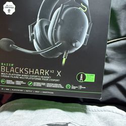Razer Blackshark V2 X Wired Gaming Headphones