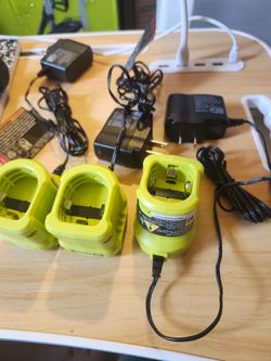CARGADORES RYOBI 18V
