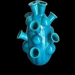 Gorgeous Glossy Retro Vase 