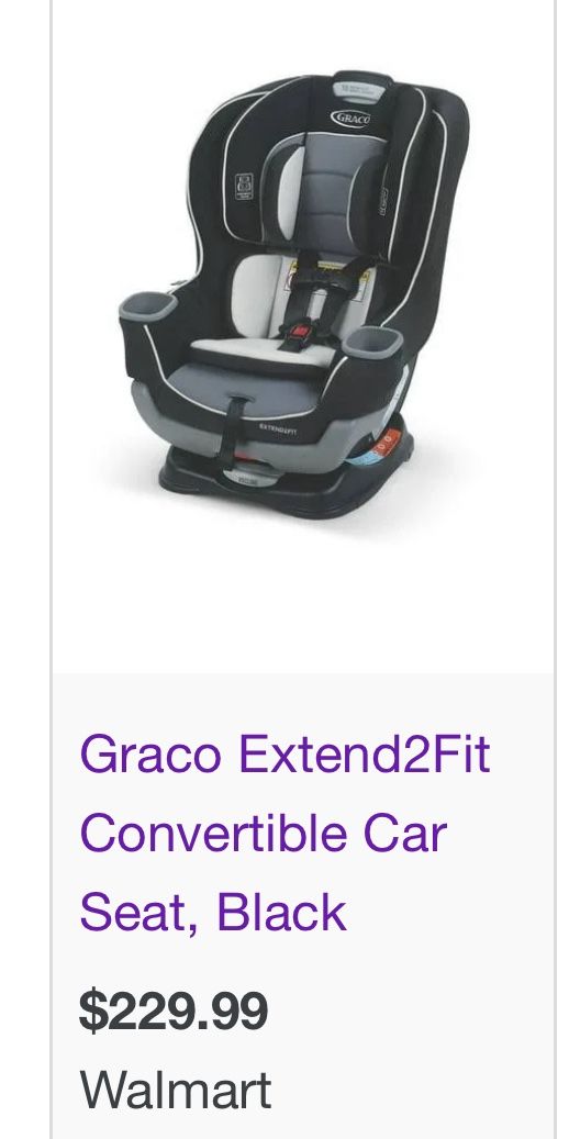 New In Box Graco Extend2fit