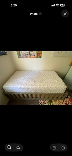 Puffy hybrid twin mattress