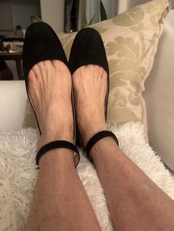 Vince Camuto suede ballet style flats