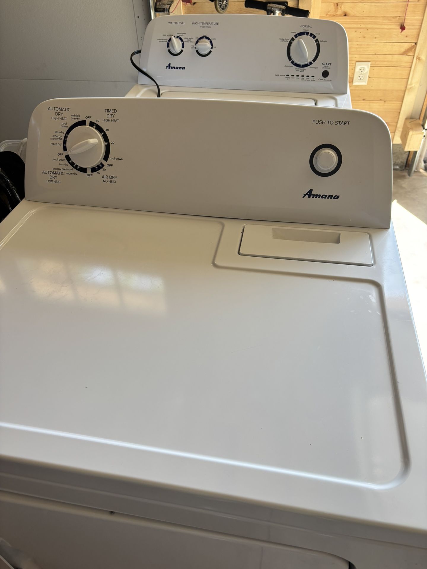 Washer Dryer Set - Amana - Electric