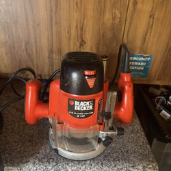 Black Decker Plunge Router 