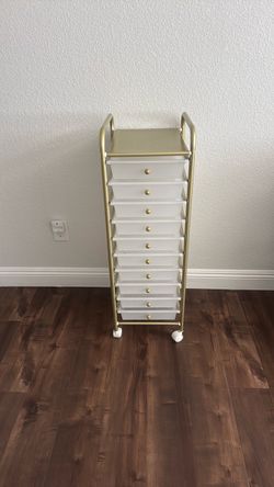 10 drawer rolling cart