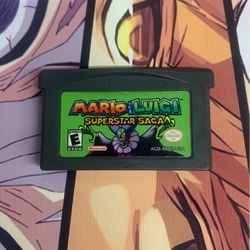 Mario And Luigi Superstar Saga - Gameboy Advance 
