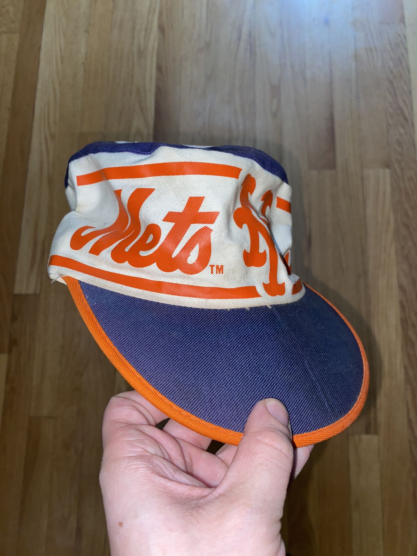 Vintage 80s New York Mets Painters Cap MLB One Size Baseball Hat