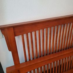Queen Size Headboard and frame. 
