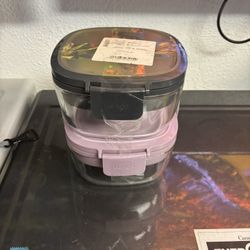 Bentgo Glass Salad Container, 2-Pack